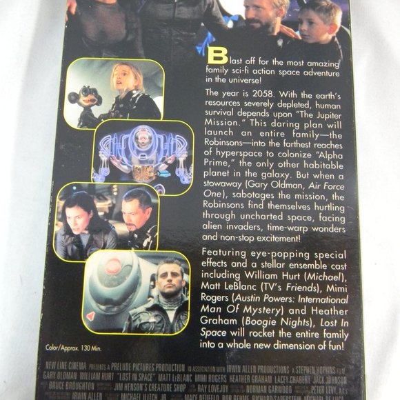 Lost In Space VHS Movie - Vintage 1998 - Picture 3 of 5
